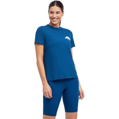 Foto de Falke Camiseta Mujer - TK Climawool - blue pond 6598