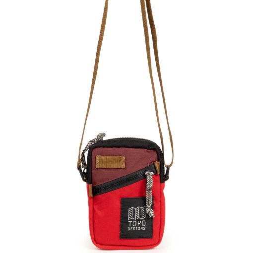 Foto de Topo Designs Bandolera - Mini - 1L - Maroon/Salsa