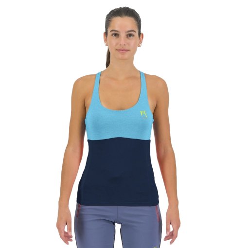 Foto de Karpos Camiseta de Tirantes Mujer - Bull Evo - blue atoll/sky captain