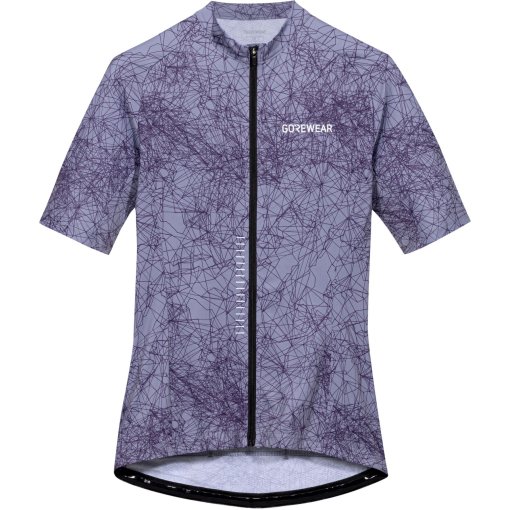 Productfoto van GOREWEAR Spirit Neuro Damesfietsshirt met korte mouwen - amethyst grey / purple indigo DFDE