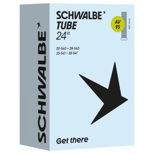 Produktbild von Schwalbe Schlauch - No. 9S | 24&quot; - 20/28-540 - 25/28-541 | AV 40mm