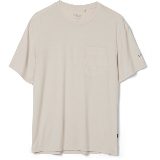 Photo produit de Rab T-Shirt Homme - Rivelin Pocket - pebble
