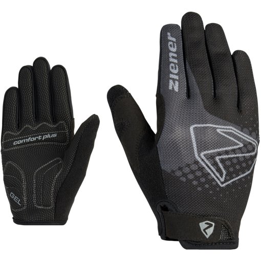 Image de Ziener Gants Vélo Enfant - Colo Long - noir