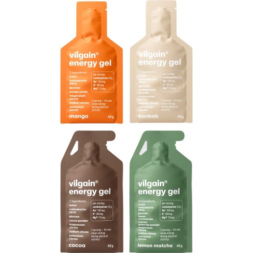Productfoto van Vilgain Energy Gel - Koolhydraatgel - 12x40g