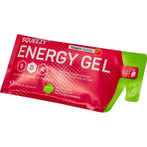 Slika izdelka Squeezy Energy Gel Paradižnik – gel z ogljikovimi hidrati - 30g