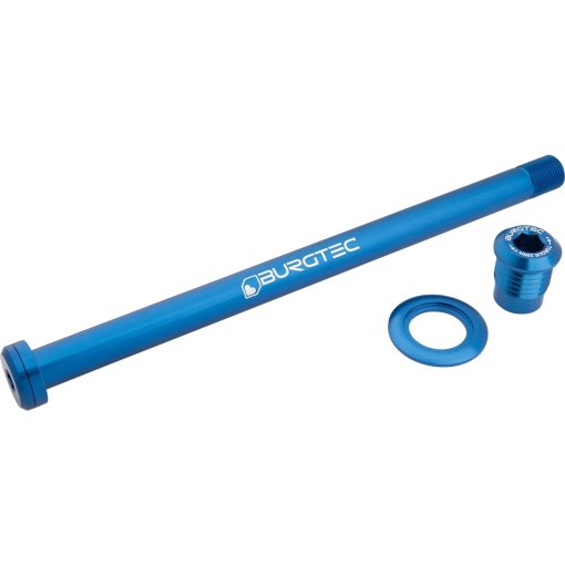 Slika izdelka Burgtec Prebodna os - zadnja | 12x148mm Boost | M12x1 | 184mm | za Orbea - deep blue