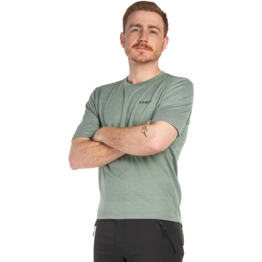 Foto de CUBE Maillot de Manga Corta Hombre - Gravel - verde