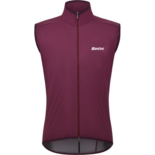 Productfoto van Santini Guard Nimbus Regenvest unisex AS55575BGUARDNIMB - burgundy BU