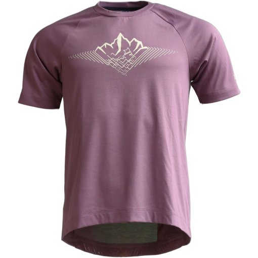 Photo produit de Zimtstern Maillot VTT à Manches Courtes Homme - PureFlowz - Berry/Berry