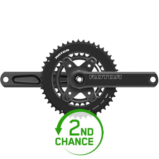 Produktbild von Rotor NS24 GRX Kurbelgarnitur - 46/30 Zähne - Sonderangebot - B-Ware