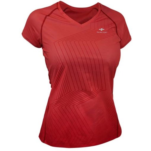 Foto de RaidLight Camiseta Mujer - Ripstretch - coral