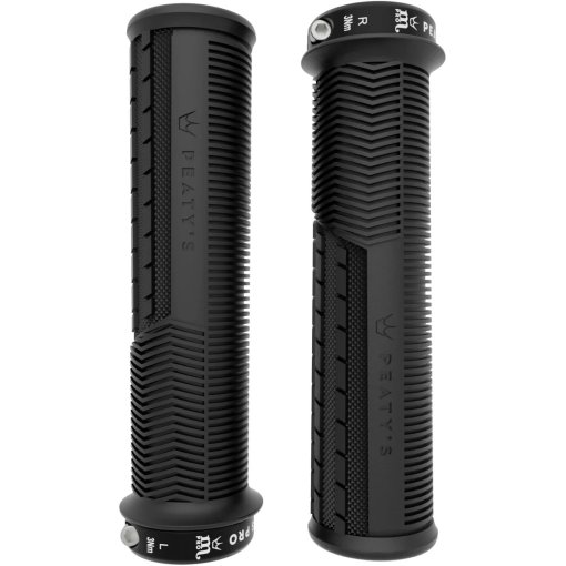 Productfoto van Peaty&#039;s Monarch Pro Grips Mushroom Thin Stuurhandvatten - Zwart