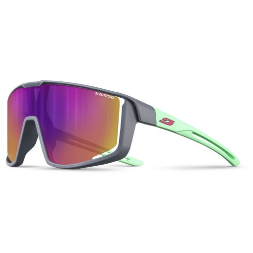 Zdjęcie: Julbo Fury S Junior Okulary przeciwsłoneczne - Grey / Mint - Pink Flash Spectron 3