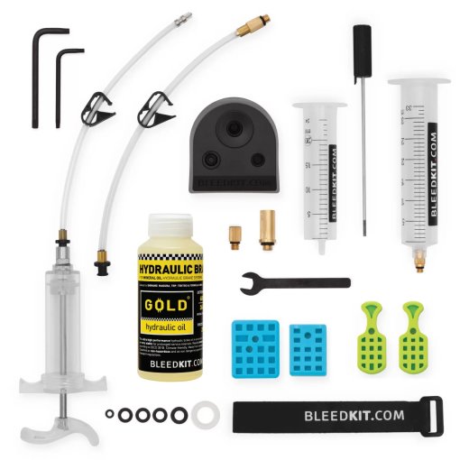 Photo produit de BLEEDKIT.COM Kit de Purge + Huile Minérale - Workshop Master GOLD Edition