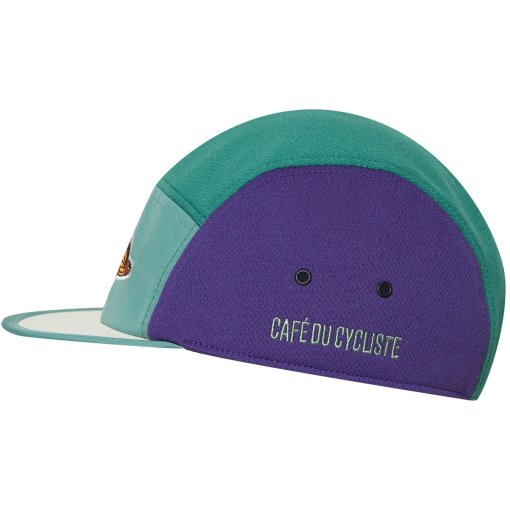 Photo produit de Café du Cycliste Casquette Cyclisme - Gravel Summer - scots pine/amethyst