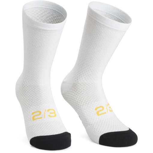 Billede af Assos P3 forårs- og efterårssokker - white series