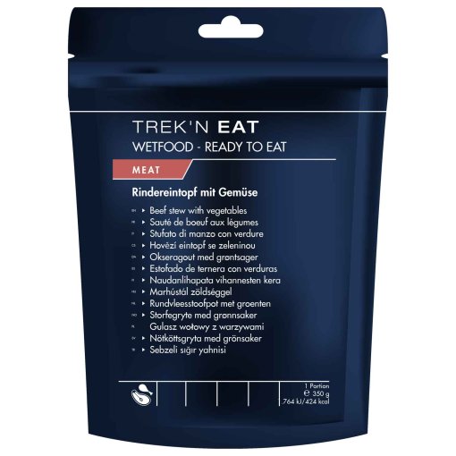 Photo produit de Trek&#039;N Eat Sauté de Boeuf aux Légumes - Wetfood - 350g