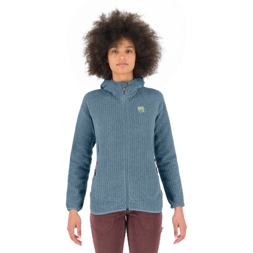 Produktbild von Karpos Rocchetta Kapuzen-Fleecejacke Damen - spring lake