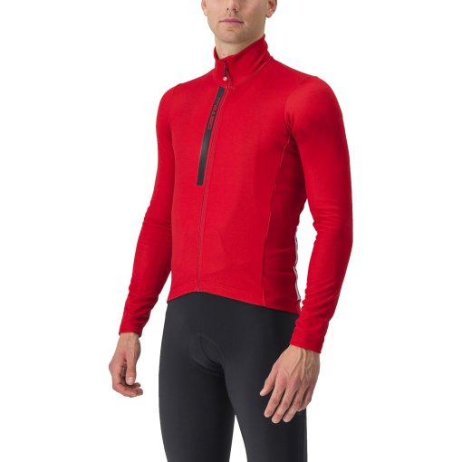 Immagine prodotto da Castelli Maglia Termica a Maniche Lunghe Uomo - Entrata - rich red/black 645