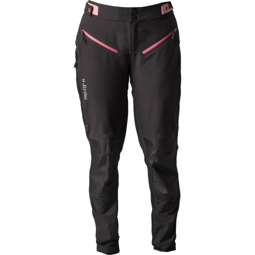 Foto de Dirtlej Pantalones MTB Mujer - Trailscout Long Flex - Black Label - negro/berry