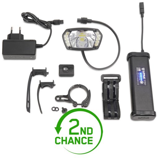 Produktbild von Lupine SL AX Frontleuchte - 10.0 Ah SmartCore Akku - schwarz - B-Ware