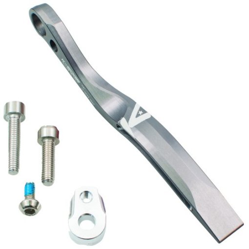 Photo produit de K-Edge Attrape-Chaîne - Pro Road Braze-on - 2 Vitesses - Gunmetal