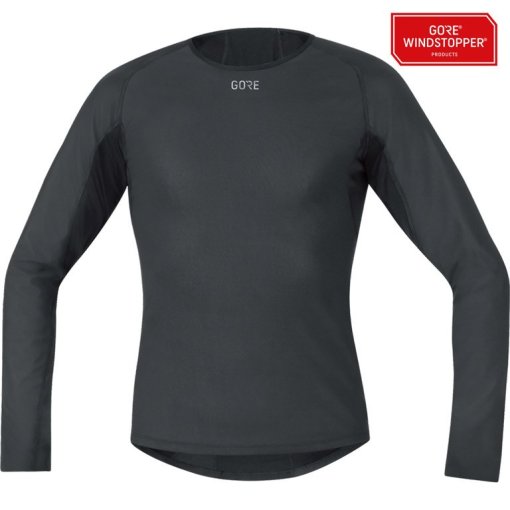 Foto de GOREWEAR Camiseta Manga Larga Hombre - GORE® WINDSTOPPER® Base Layer Thermo - negro 9900