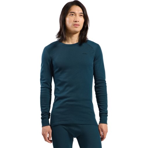 Produktbild von Odlo Active Warm Langarm-Unterhemd Herren - reflecting pond