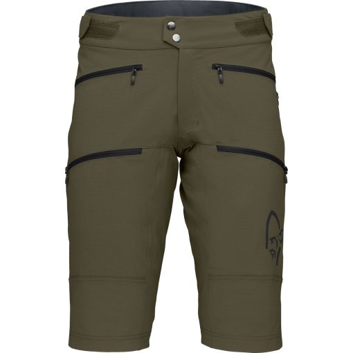 Foto de Norrona Pantalones Cortos Hombre - fjørå flex1 heavy duty - Olive Night