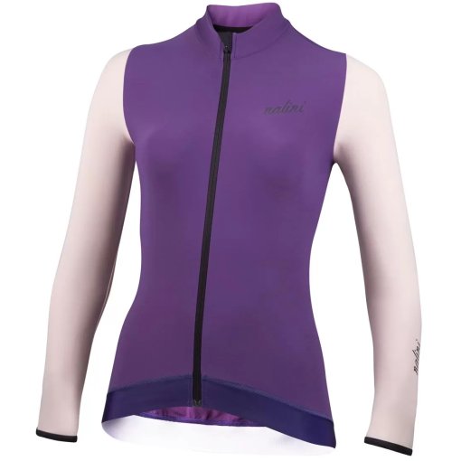 Immagine prodotto da Nalini Maglietta Maniche Lunghe Donna - New Wrap - off white/purple 4600