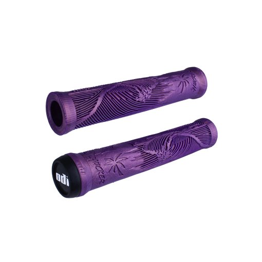 Immagine prodotto da ODI Manopole di Manubrio - Hucker Signature - BMX |  Flangeless | 160mm - Purple