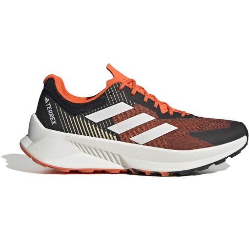 Foto de adidas Zapatillas de Trailrunning Hombre - TERREX Soulstride Flow - core black/crayon white/impact orange HP5564
