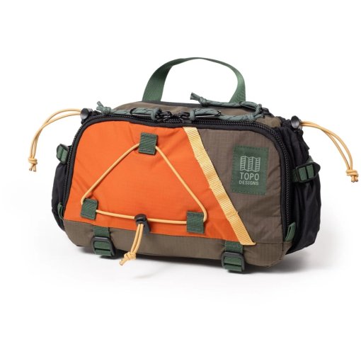 Produktbild von Topo Designs Mountain Hydro Hüfttasche - 4.4L - Woodland/Terracotta