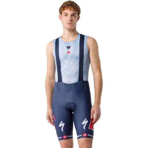 Photo produit de Castelli Cuissard à Bretelles Court Cycliste Homme - Free Aero Race S Team Soudal Quick-Step - belgian blue 424