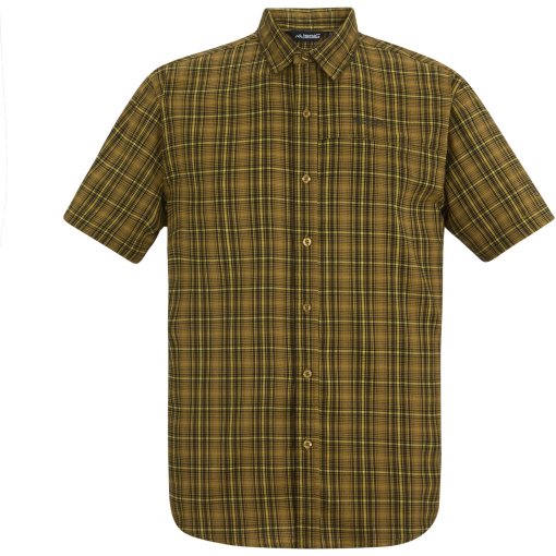 Produktbild von Regatta Begarno Kurzarmhemd Herren - Wood Brown Check YXD