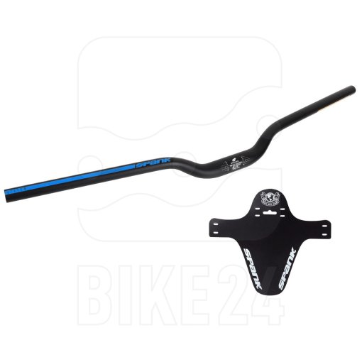Produktbild von Spank Spoon 800 MTB-Lenker - shotpeen schwarz/blau