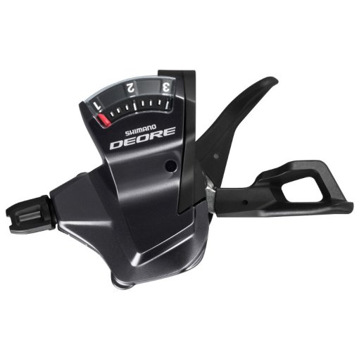 Foto de Shimano Deore Trekking SL-T6000 Rapidfire Plus Shifting Lever - left - 2/3-speed - black