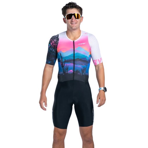 Productfoto van ZOOT Ultra P1x Triatlondress voor heren - elements