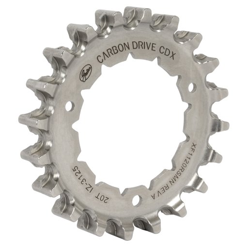 Image of Gates Carbon Drive CDX Fin Line Sprocket - Rear | Rohloff - Spline - 20T