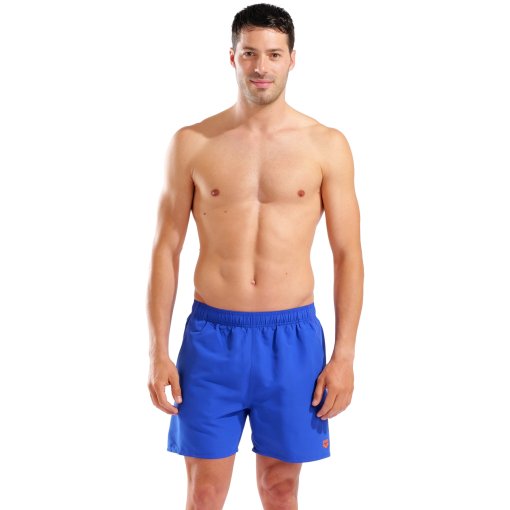 Produktbild von arena Fundamentals R Boxer Beach Shorts Herren - Neon Blue/Team Orange