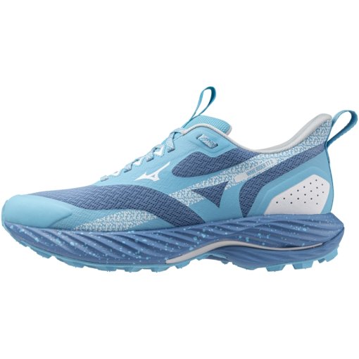 Immagine prodotto da Mizuno Scarpe Running Donna - Wave Rider TT 2 - Parisian Blue/Plein Air/River Blue