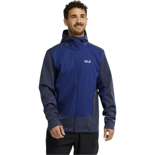 Photo produit de Jack Wolfskin Skyvail Veste pour hommes - blue orchid