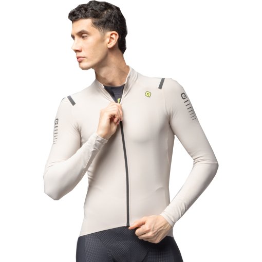 Foto de Alé Maillot de Manga Larga Hombre - R-EV1 Warm Race - stone