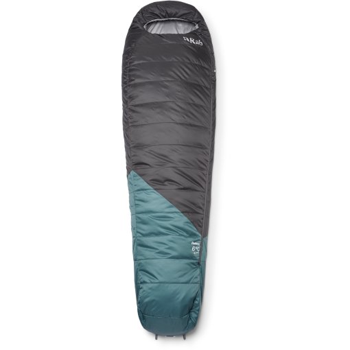 Produktbild von Rab Radeon 6C / 43F Schlafsack - Lang - RV links - sage/graphene