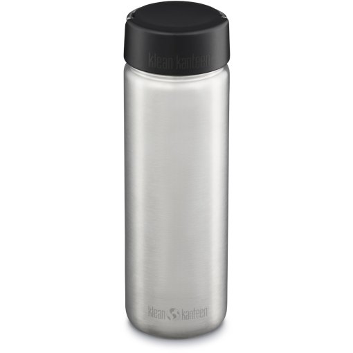 Foto de Klean Kanteen Botella - Wide 800ml - Brushed Stainless - Wide Loop Cap