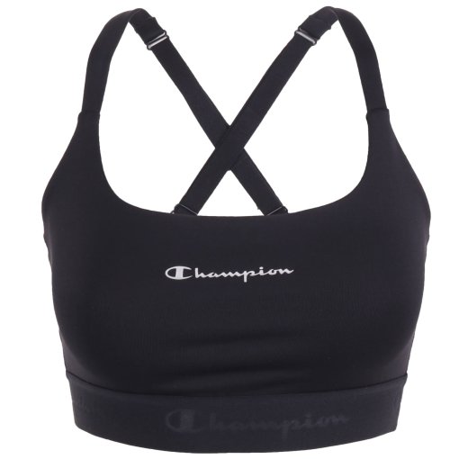 Produktbild von Champion Legacy C-Tech Sport-BH Damen - black beauty