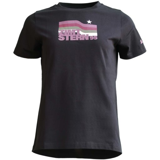 Image of Zimtstern Northz Short Sleeve Tee Women - Pirate Black