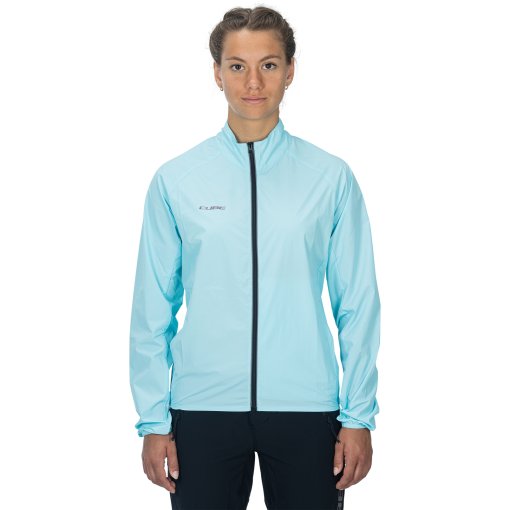 Foto de CUBE Chaqueta Cortavientos Mujer - Road/XC CMPT - azul