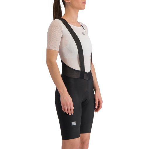 Foto de Sportful Culotte Corto con Tirantes Ciclismo Mujer - SRK - 002 Negro