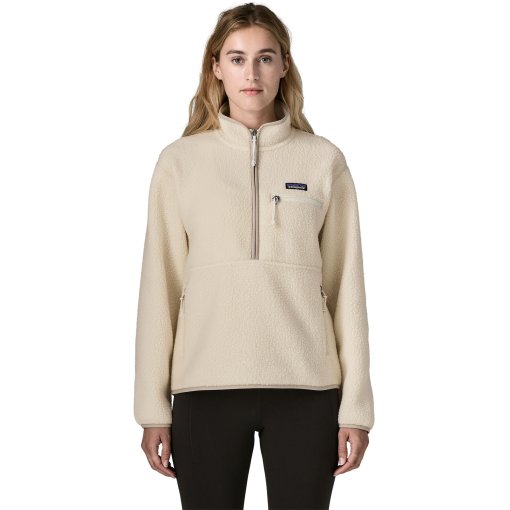 Productfoto van Patagonia Retro Pile Marsupial Fleece trui voor dames - Natural